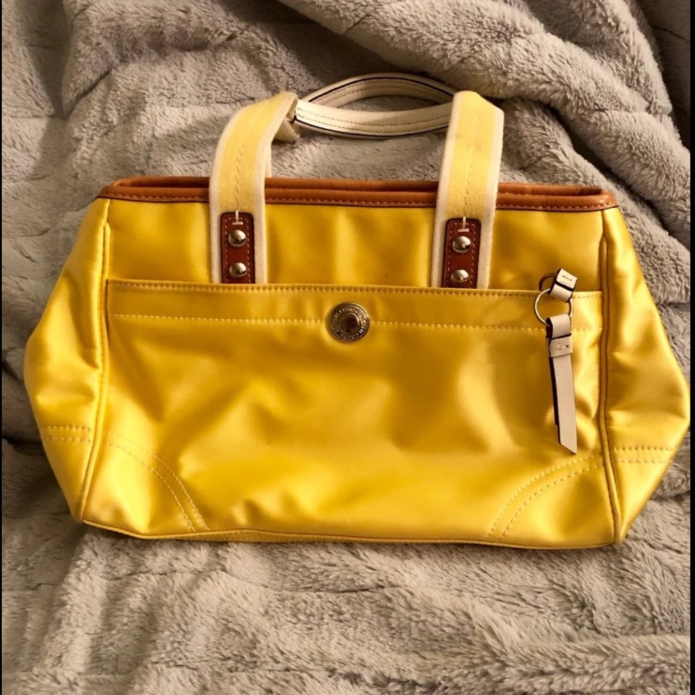 Yellow Coach Purse ☀️